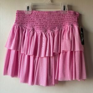NEW Art Class Girls' Smocked Tiered Mini Skirt